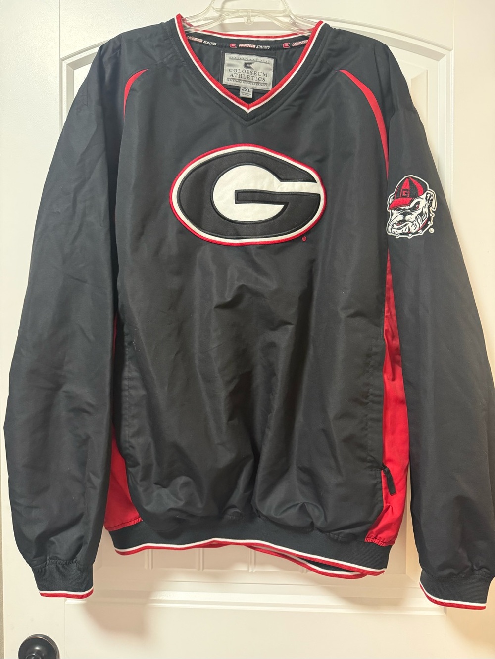 NWOT  Colosseum Georgia Bulldog Pullover